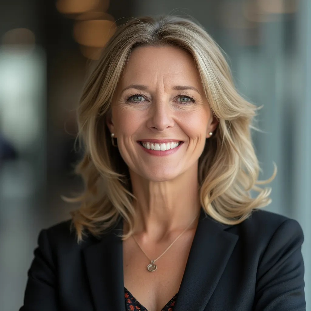 Retrato de Elena Vargas, CEO y Fundadora.