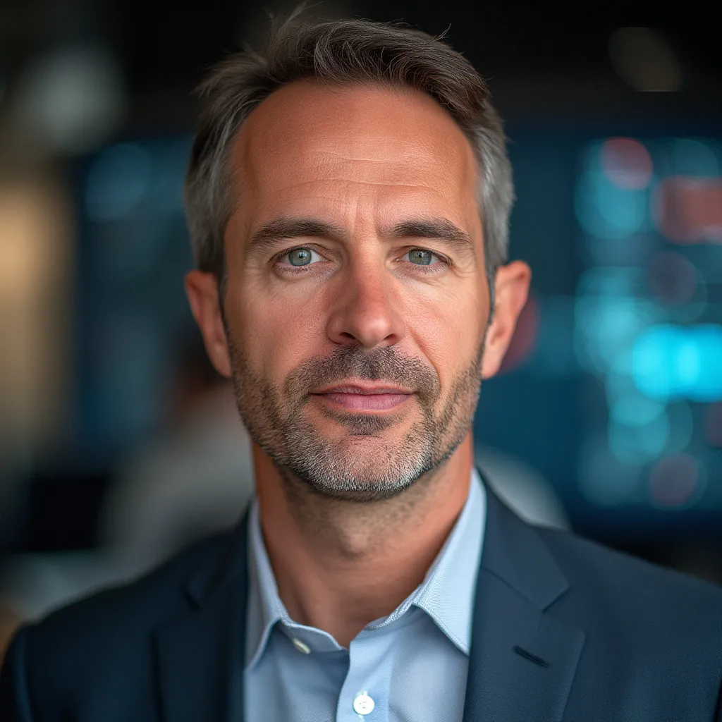 Retrato de Javier Montes, Director de Operaciones.